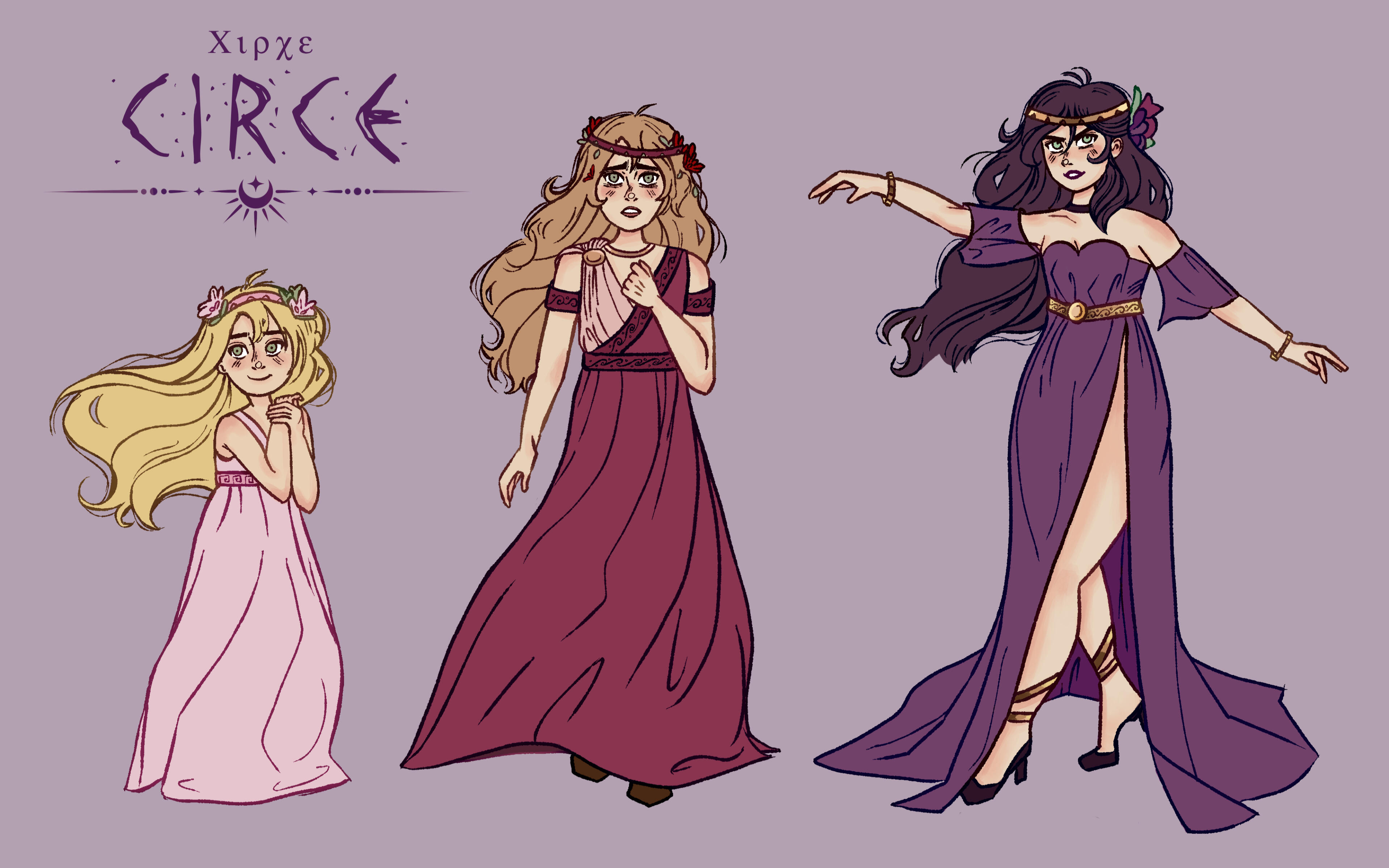 Circe Growing Up